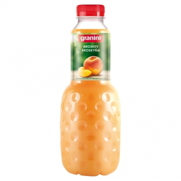 Granini Broskvový nektar z koncentrátu 1l