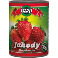 Essa jahody v mírně sladkém nálevu 410g