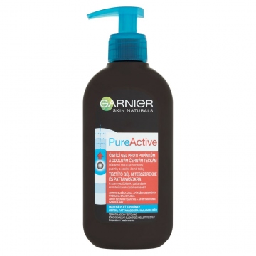 Garnier skin naturals pure active čisticí gel proti pupínkům 200ML