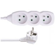 Emos Prodlužovací kabel 3 x zásuvka 3m bílý 250V E0313