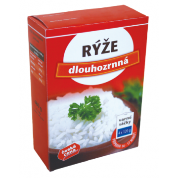 Česká cena Rýže Loupaná 480g (4x 120g)