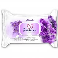 Papilion Vlhčené ubrousky lavender s klipem 100ks