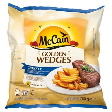 McCain Country Potatoes Crinkle 750g