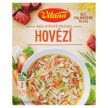 Vitana Naše Byšická polévka Hovězí 60g