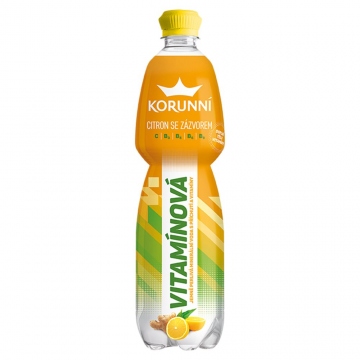 Korunní Ochucená vitamínová jemně perlivá voda 750ml