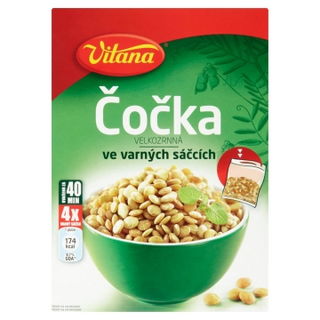 Vitana čočka ve varných sáčcích 480g