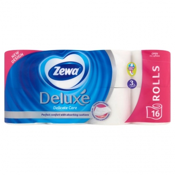 Zewa Deluxe Delicate Care toaletní papír 3 vrstvý 16ks