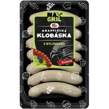 Krahulík Krahulecká klobáska s bylinkami 210g