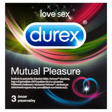 Durex Mutual Pleasure kondomy 3 ks
