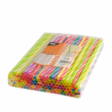 Papstar Brčka s pruhy 25cm/8mm 135ks