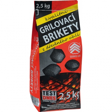 Servis Les Grilovací brikety 2,5kg