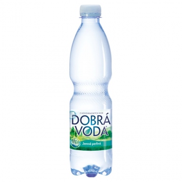 Dobrá voda jemně perlivá 500ml PET