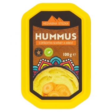 Hummus s dýňovými semínky a mrkví 100g