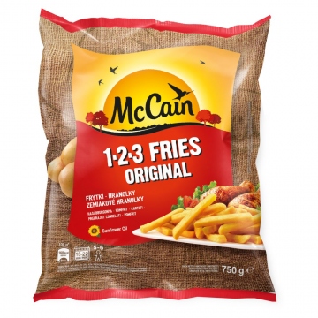 McCain 123 Fries Original 750g