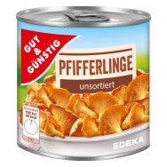 Edeka Lišky sterilované 290g