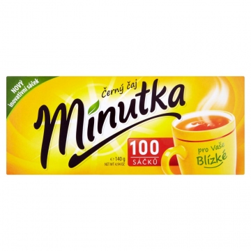 Minutka Černý čaj porcovaný 100 x 1,4g (140g)