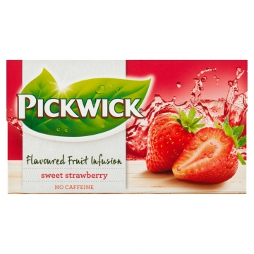 Pickwick Flavoured Fruit Infusion Sweet Strawberry 20 x 2g = 40g