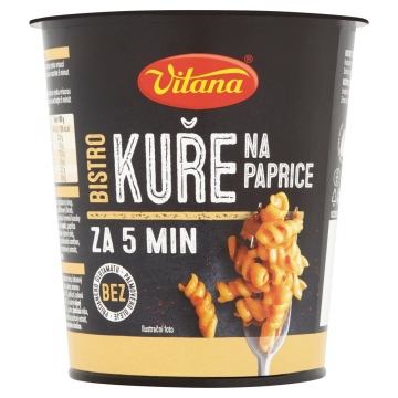 Vitana bistro kuře na paprice s těstovinami 72g