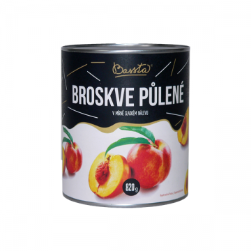 Bassta Broskve půlené 820g