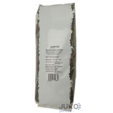 JUKO- Slunečnice černá 1 kg (krmivo)