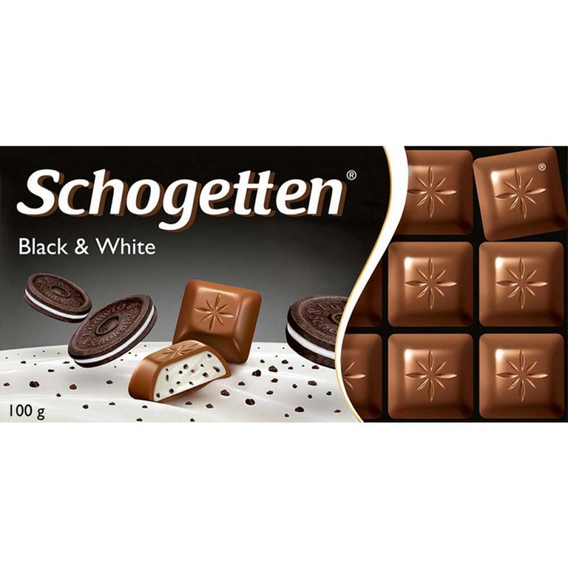 Schogetten Black&White 100g