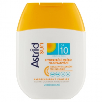 Astrid mléko na opalování hydratační OF10, 80 ml
