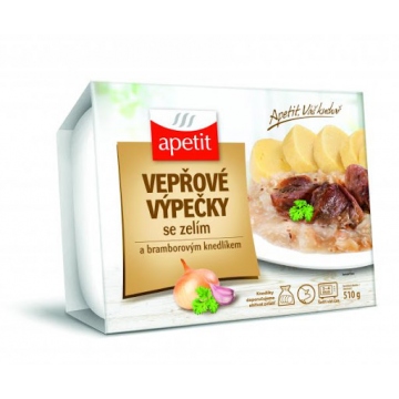 Apetit Vepřové výpečky se zelím a bramborovým knedlíkem 510g