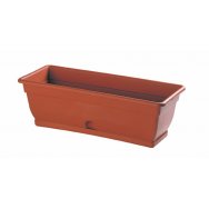 TRUHLÍK PLASTOVÝ S PODMISKOU HEIDRUN BELL 50X20X17CM hnědá