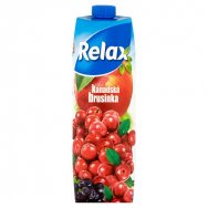 Relax džus brusinka 1L