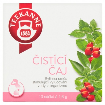 Teekanne Čistící čaj nálevové sáčky 10x1,6 g