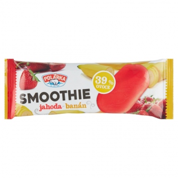 Polárka Smoothie jahoda-banán 30% ovoce 55ml