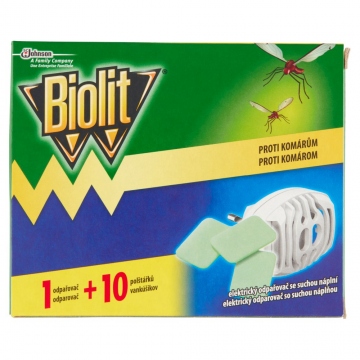 Biolit elektrický odpařovač se suchou náplní 1+10ks