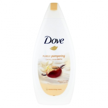 DOVE purely pampering shea butter caring cream bath 500ml