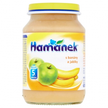 Hamánek s jablkem a banánem 190g