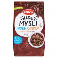 Emco Super Mysli Protein & Quinoa křupavé s čokoládou 500g