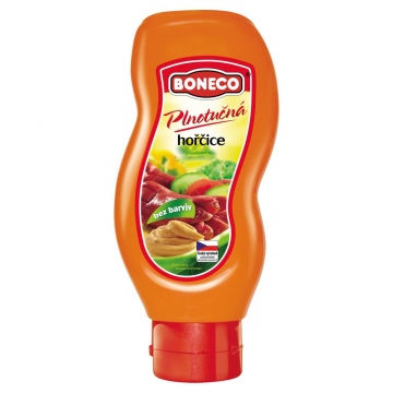 Boneco hořčice plnotučná PET lahev 360g