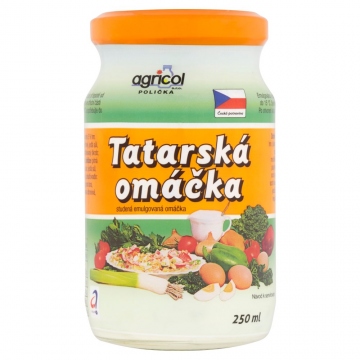 Agricol Tatarská omáčka 250ml sklo