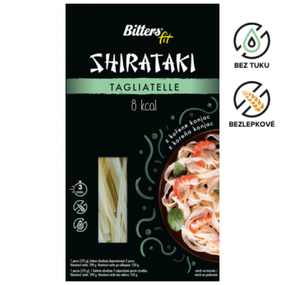 BITTERS Fit Shirataki Tagliatelle 390g