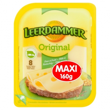 Leerdammer plátky chlaz. original 160g