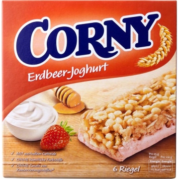 Corny big jahodová 6ks = 150g