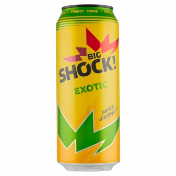 Big Shock! Exotic energetický nápoj 500ml