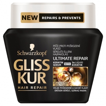 Maska GLISS KUR Ultimate Repair 300 ml
