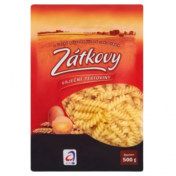 Zátkovy Vaječné Těstoviny Vřetena 500g