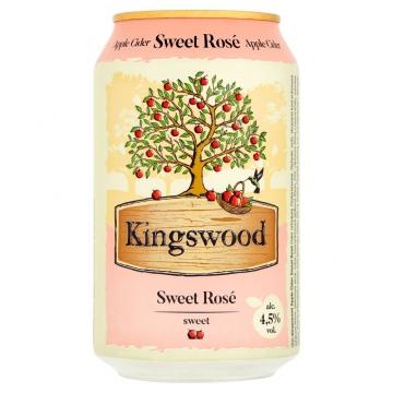 Kingswood Apple cider rosé 0,33l plech