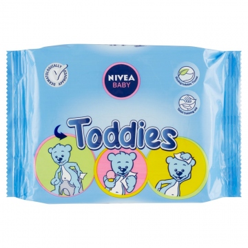Nivea baby Multi ubrousky Toddies 60 ks