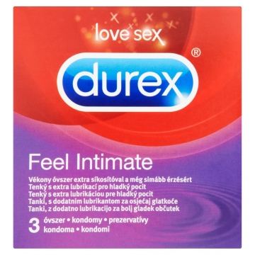 Durex Kondom feel intimate 3ks
