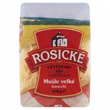 Rosické těstoviny Mušle velké 500g