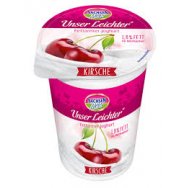 Sachsen Milch Unser Leichter jogurt 125g kirsche (Německé) 1,8%