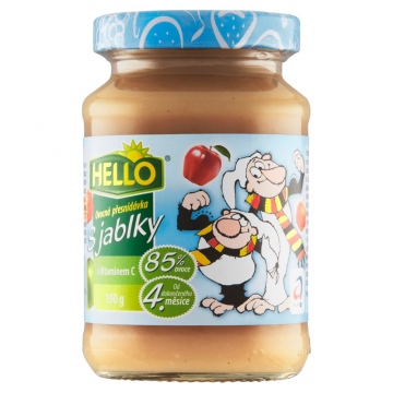Hello Ovocná přesnídávka s jablky a vitaminem C 190g