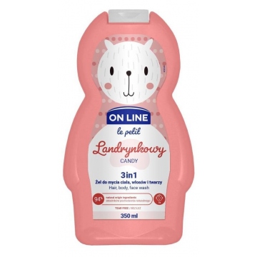 On line le petit 3v1 šampon, mycí a sprchový gel Bonbón 350 ml